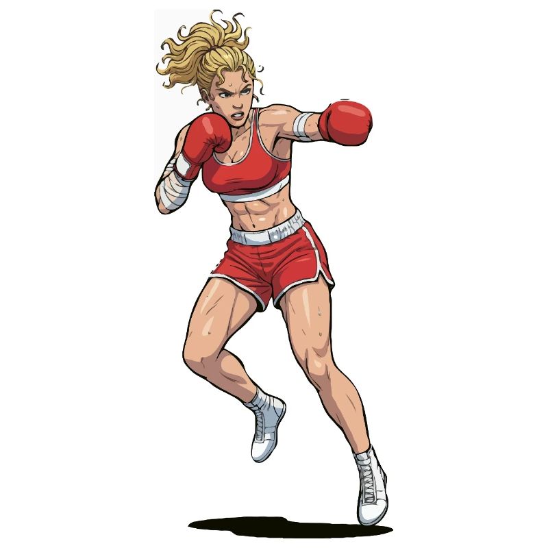 Boxer-Ehefrau