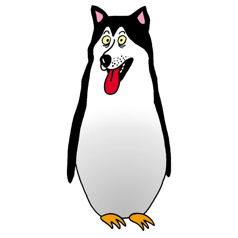 Hund oder Pinguin?