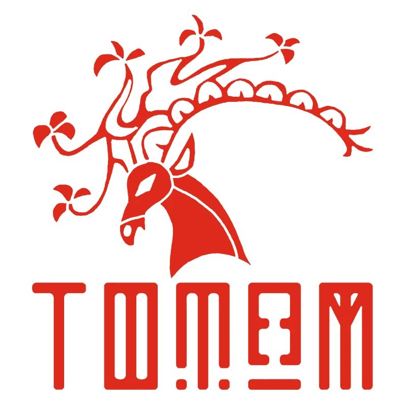 Rotwildtier-Totem