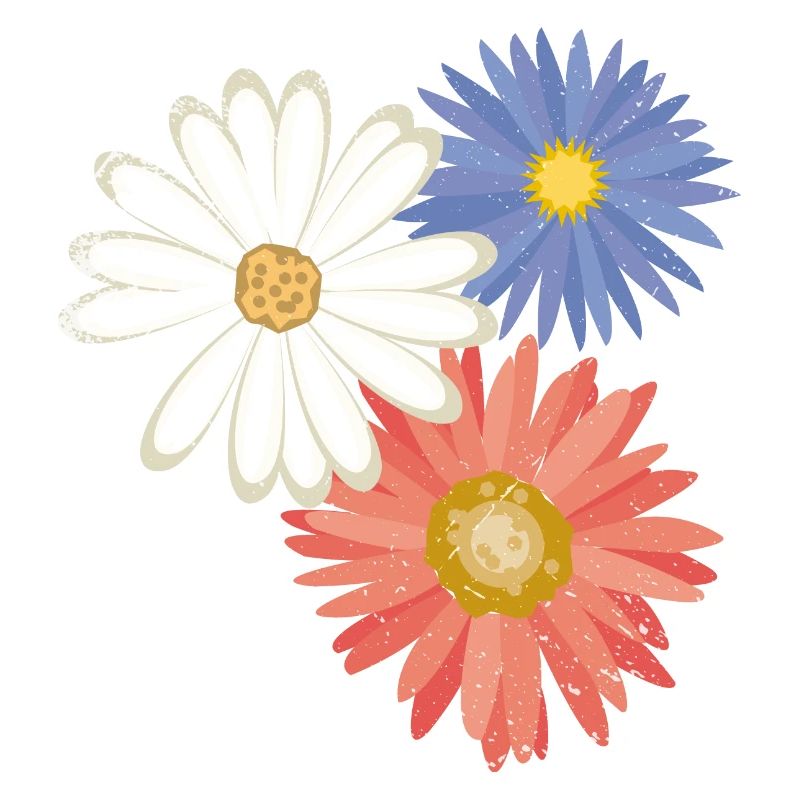3 fleurs