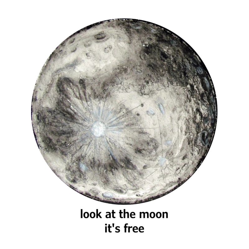 regarde la lune, c'est gratuit