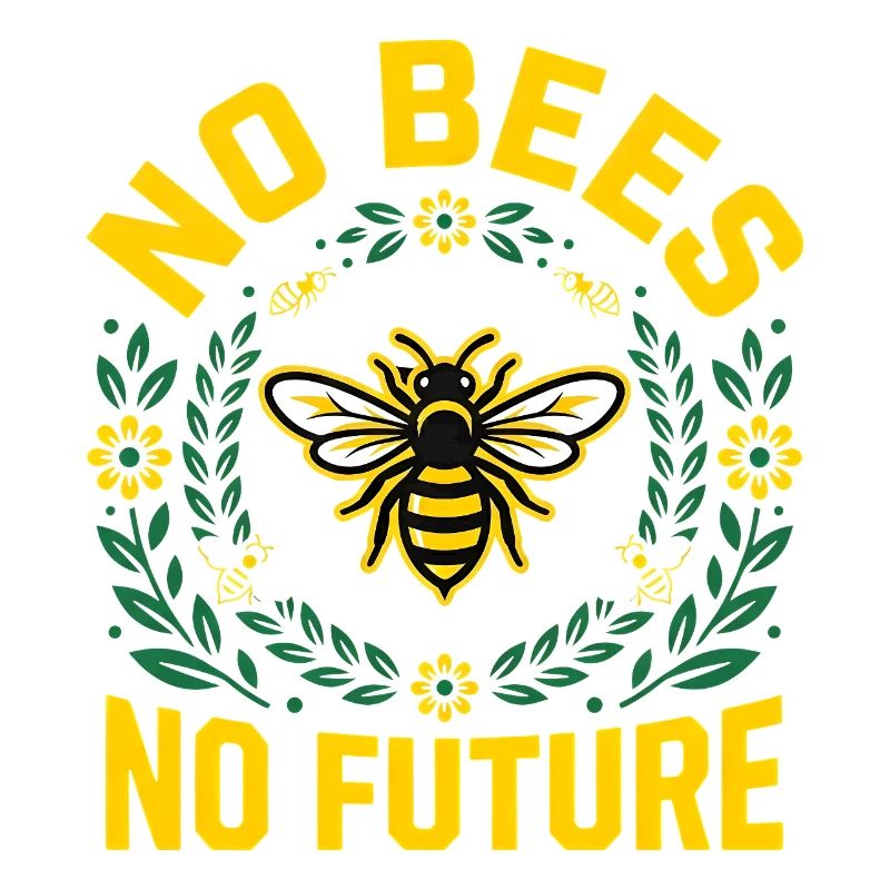 Save the Bees - Retro Umwelt Statement