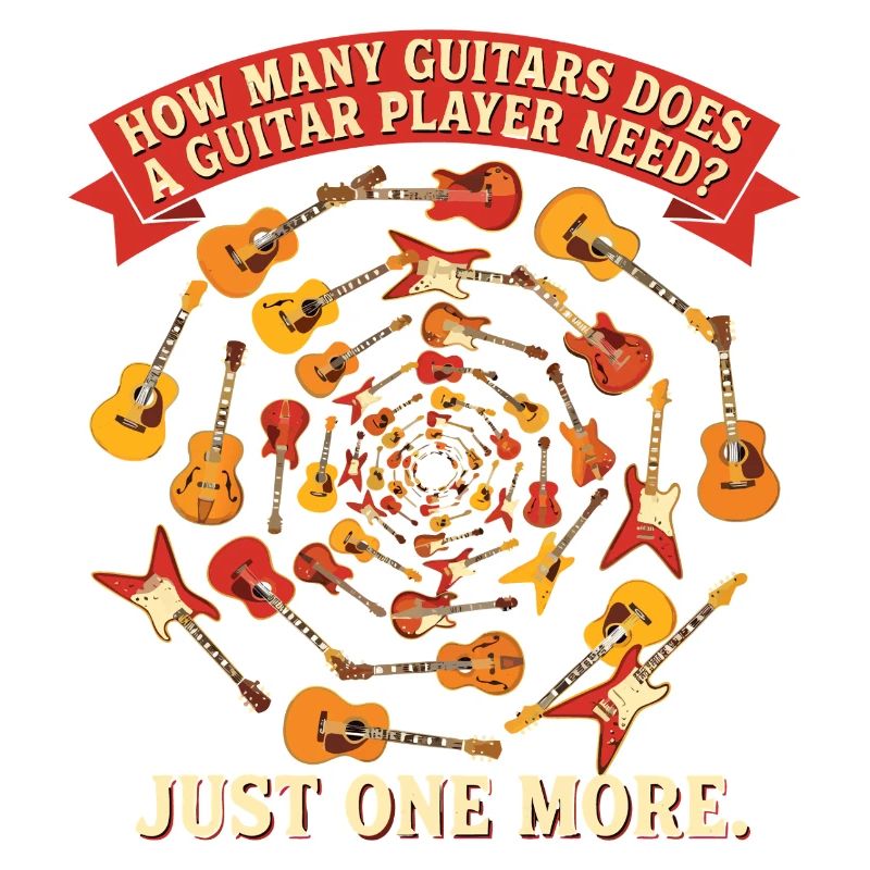 Guitar Player Design – Just One Guitar Left