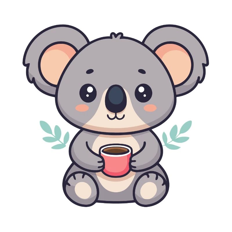 Koala-Süßkaffee