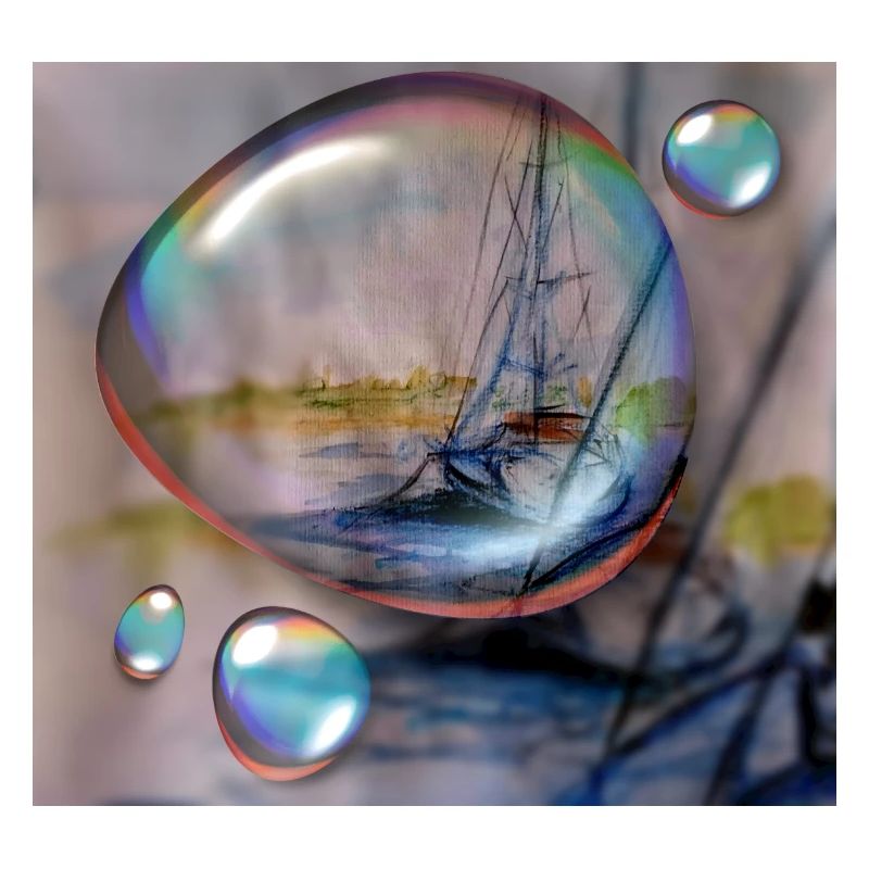 Rêve de navigation dans le brouillard