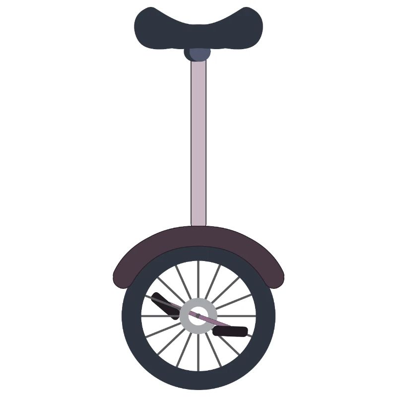 Einrad Einradfahrer