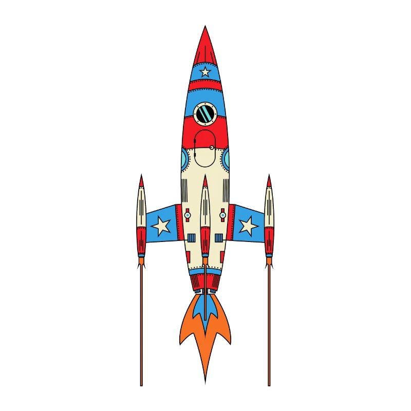 Super Fast Rocket Ship