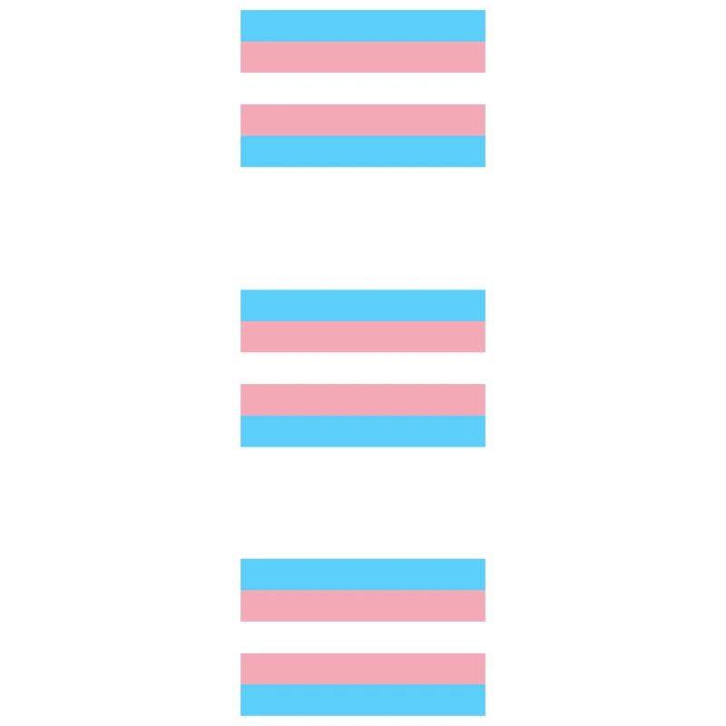 Trans Pride-Flaggen