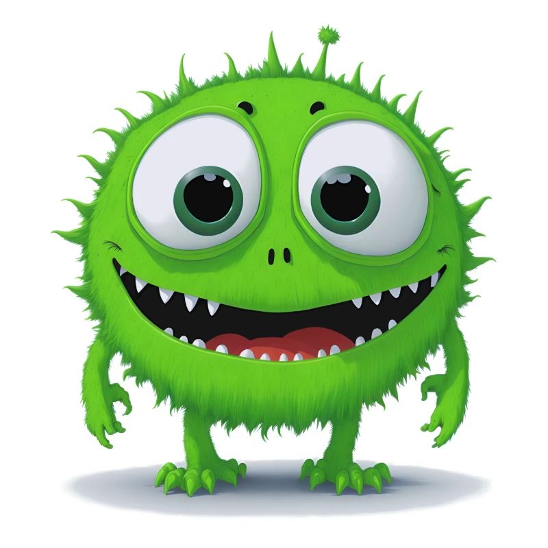 Petit monstre vert