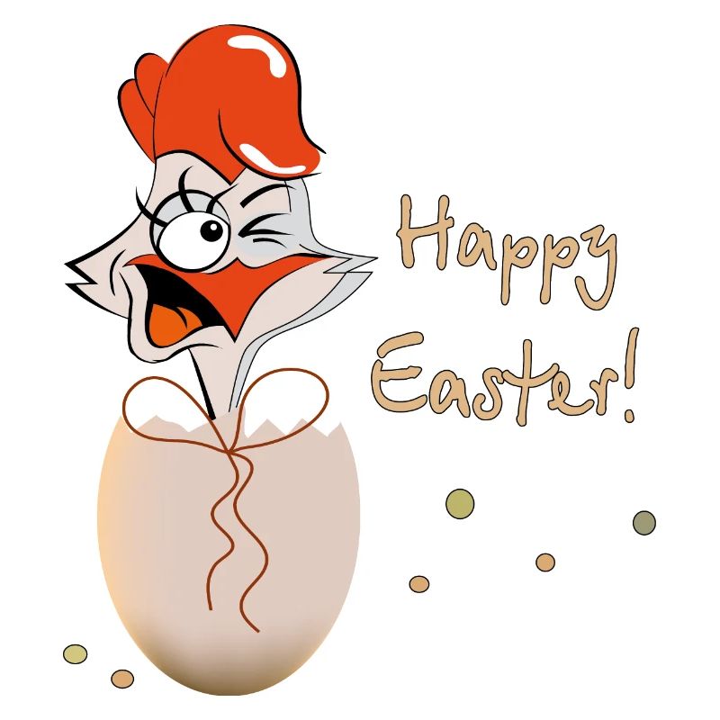 Happy Easter Hahn Ostern