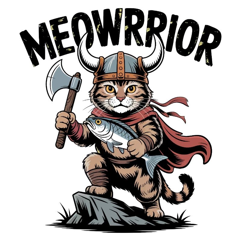 Meowrrior Wikingerkatzen-Krieger