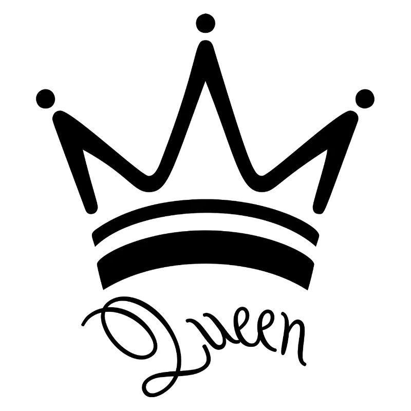 Queen Valentinstag, Hochzeitstag oder Paar Design