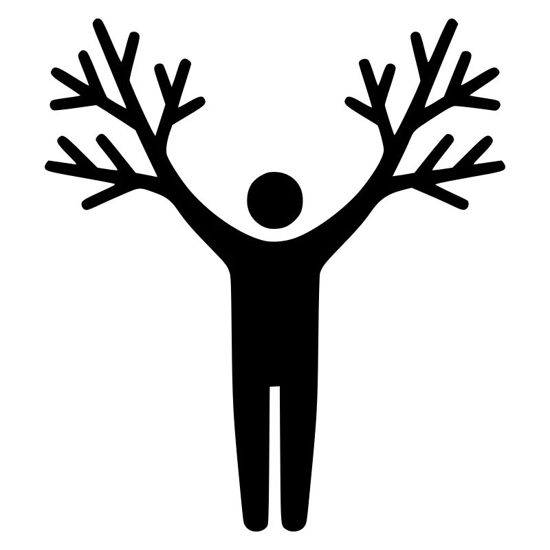 Tree Human Roots Growth