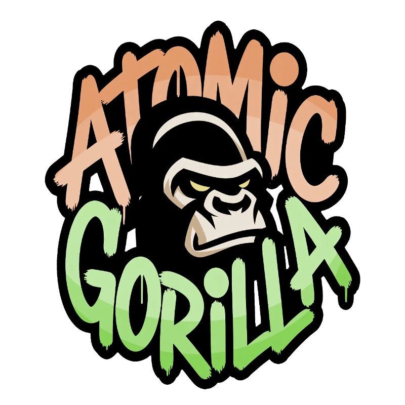 Atom-Gorilla-Graffiti
