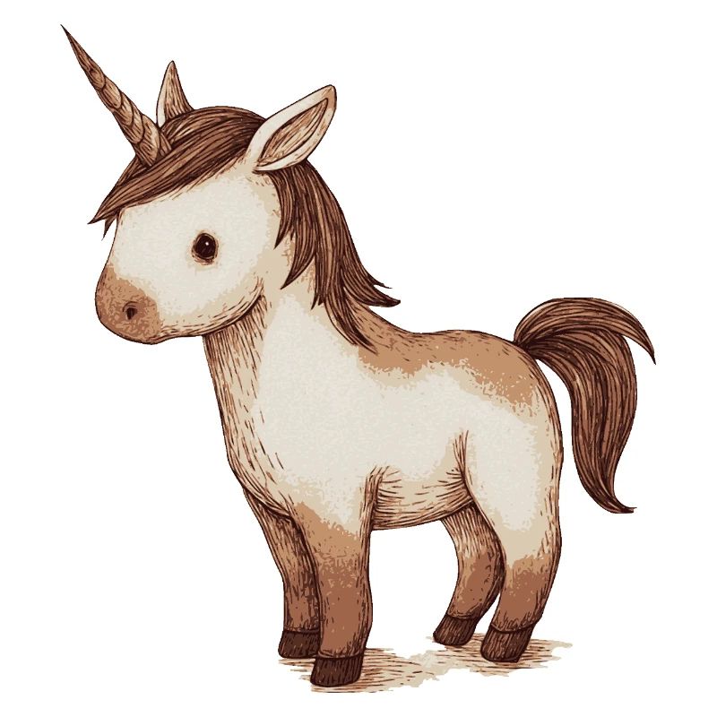 kleines süßes Einhorn