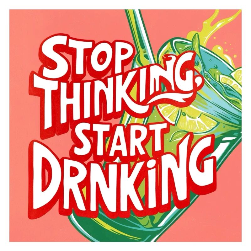 Stop Thinking Start Drinking