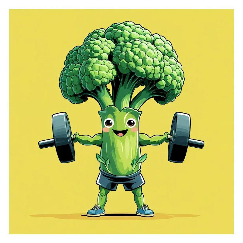Centrale de brocoli sain