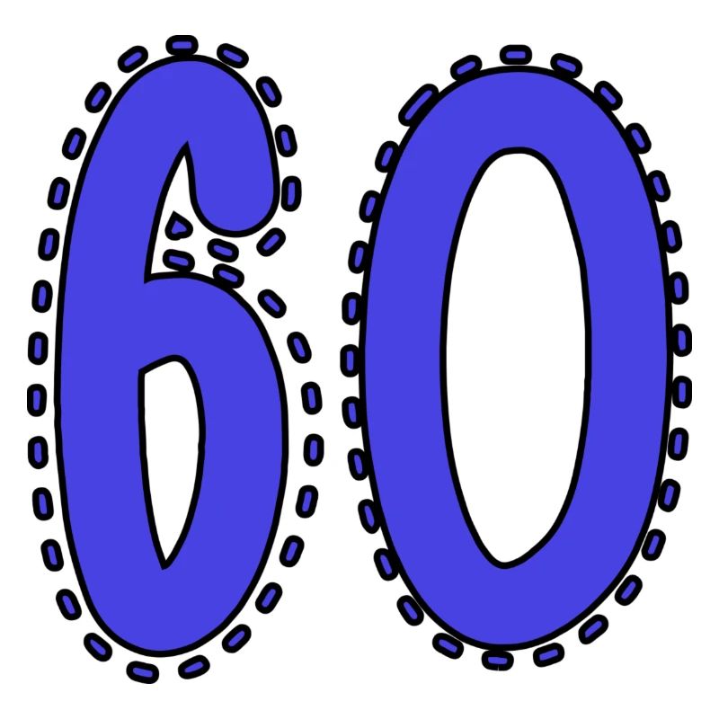 60. 60 ANS. 60e ANNIVERSAIRE. ANNIVERSAIRE 60 ANS.