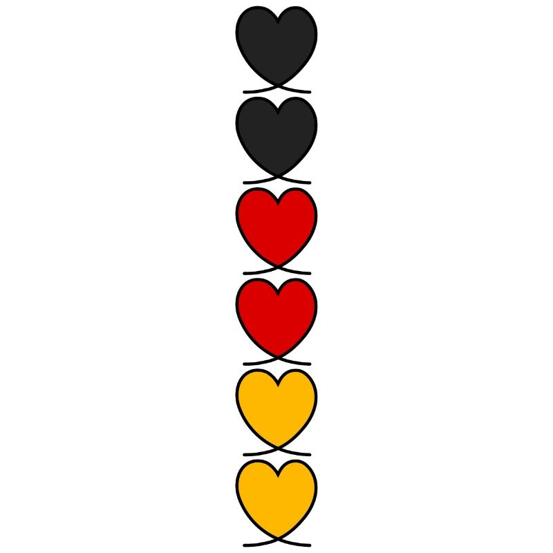 Germany Hearts