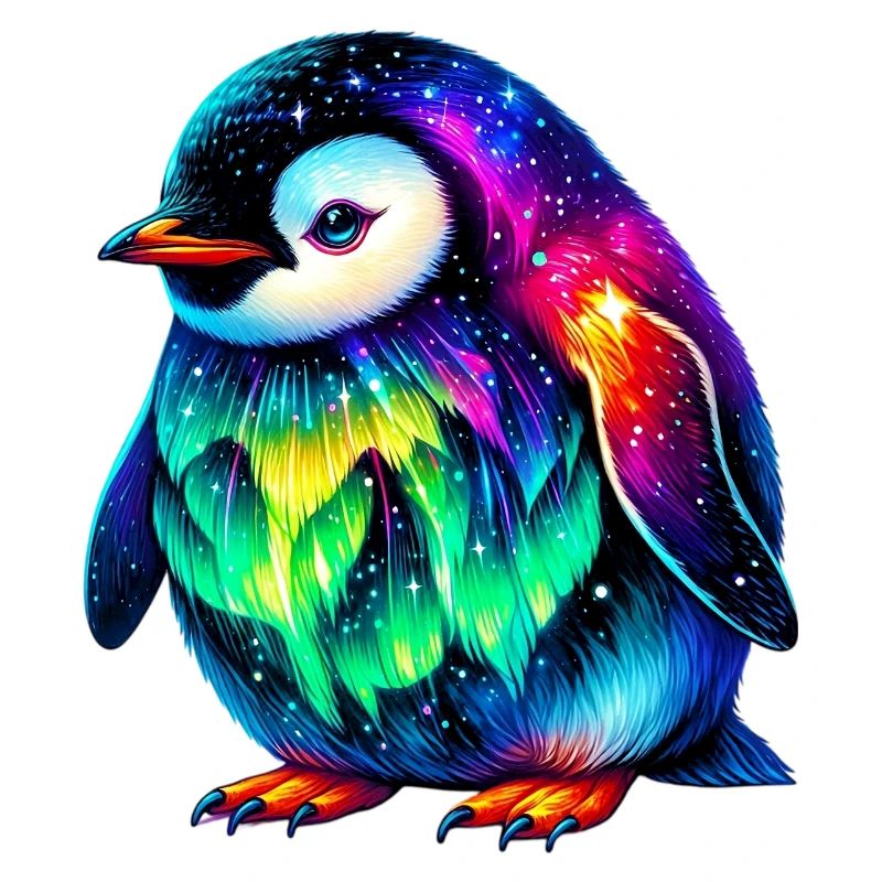 Aurora Borealis Penguin