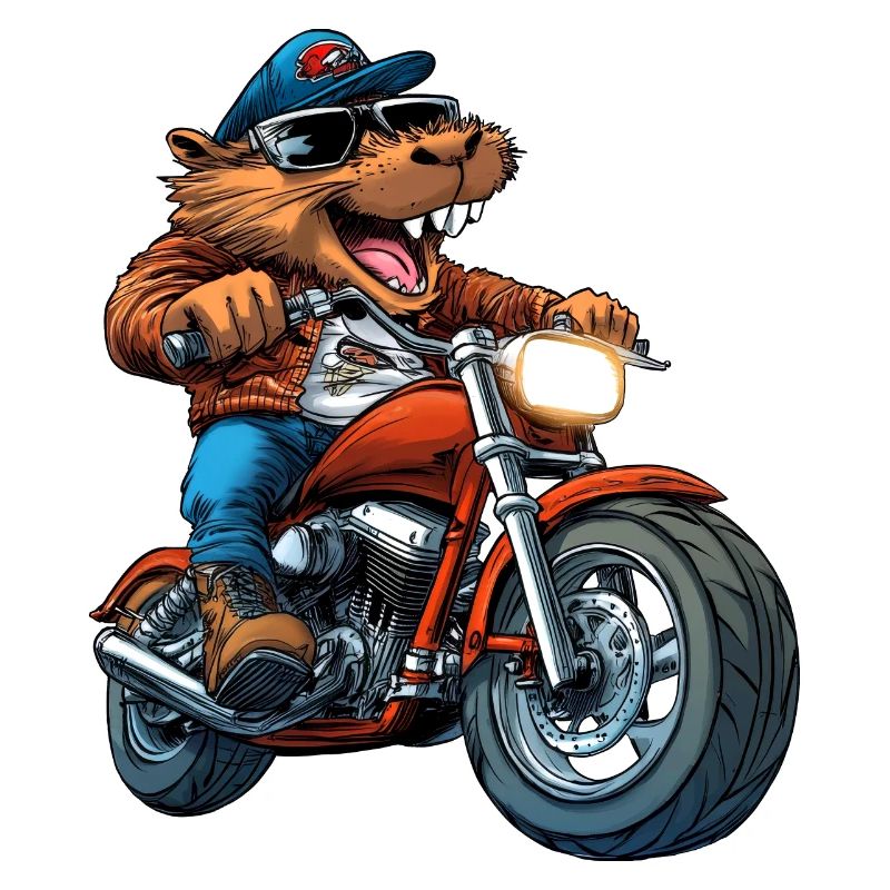 Motorcycle Beaver
