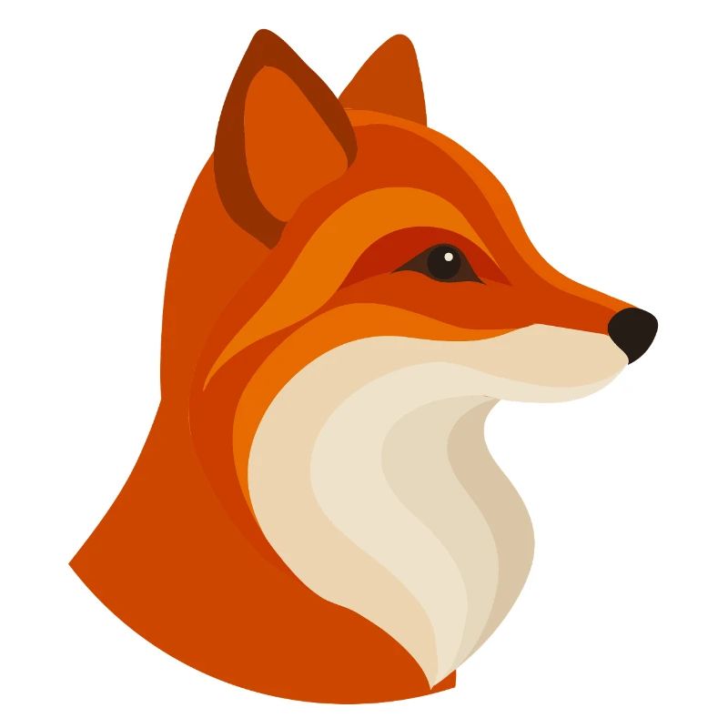 Modern Fox – Geometric & Stylish