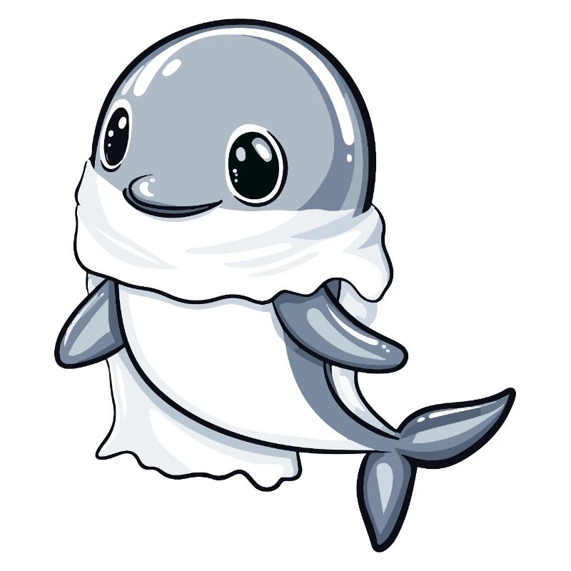 Delfin Halloween Geist