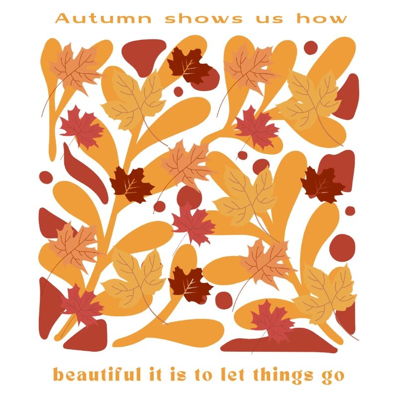 Herbst  und Loslassen