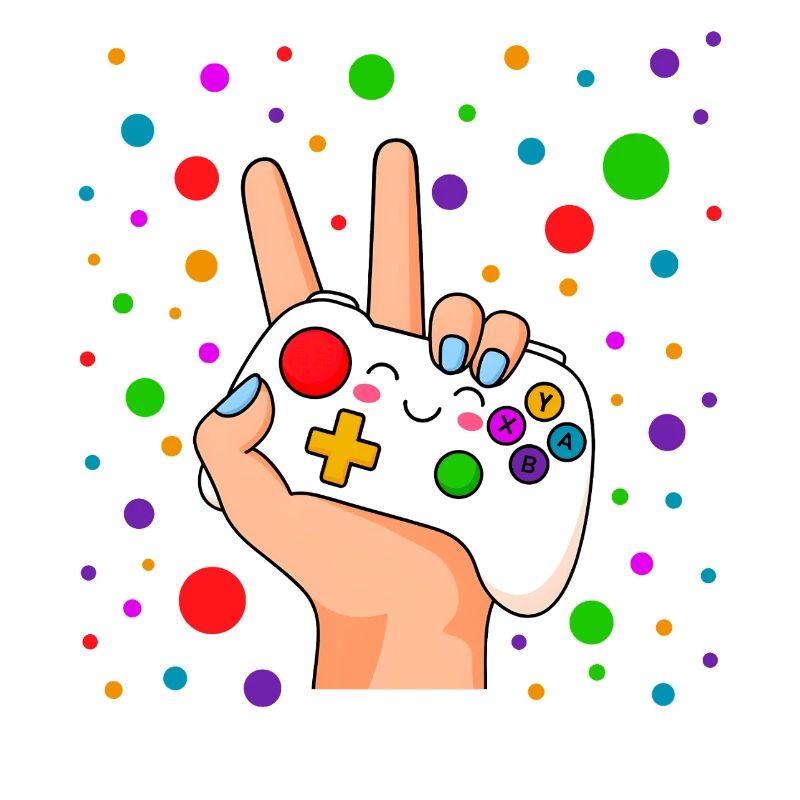 Peace-Zeichen-Controller Pop