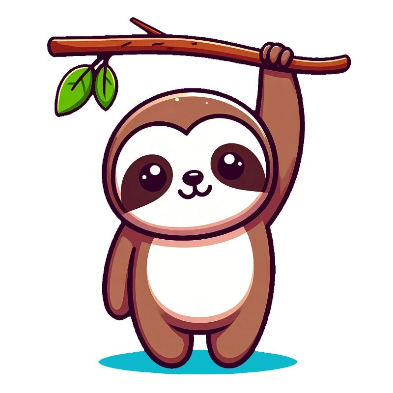 Cute Sloth (Chibi Comic)