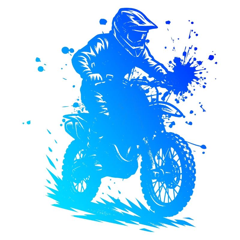 Un design intemporel simplement motocross