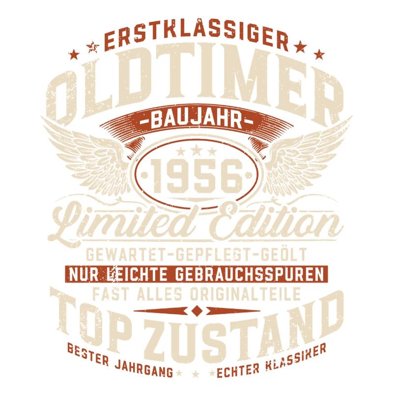 70. Geburtstag 1956 Oldtimer Geschenk Retro 