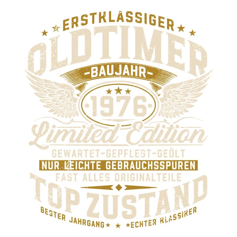 50. Geburtstag 1976 Oldtimer Geschenk Retro