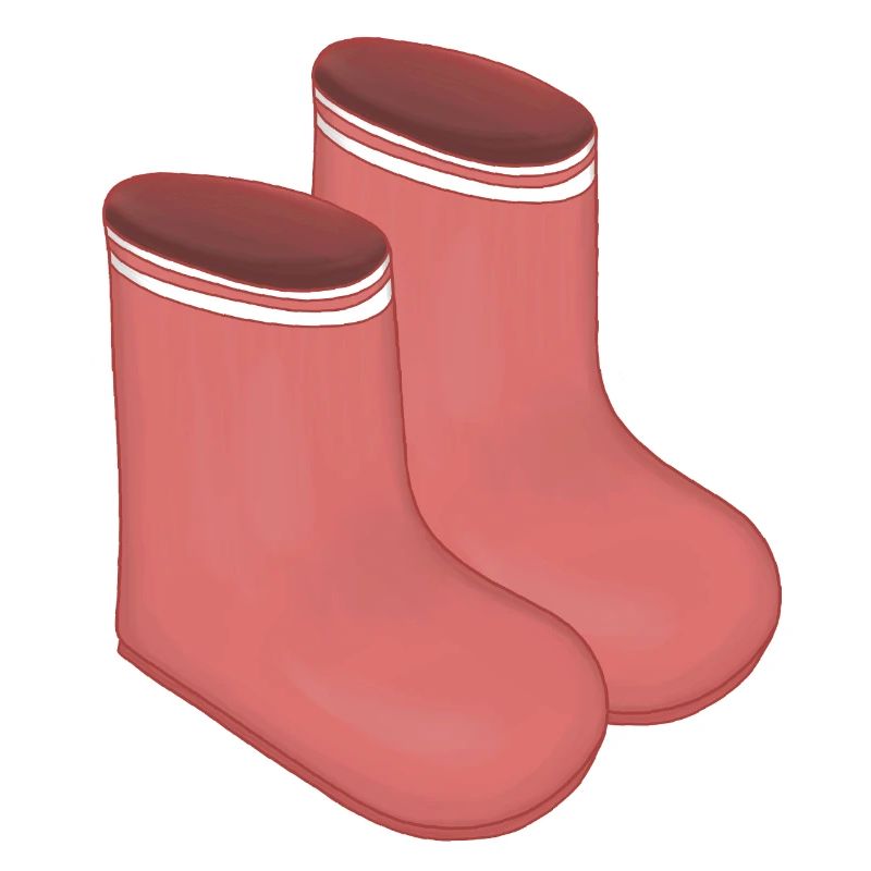 Red Retro Socks Duo