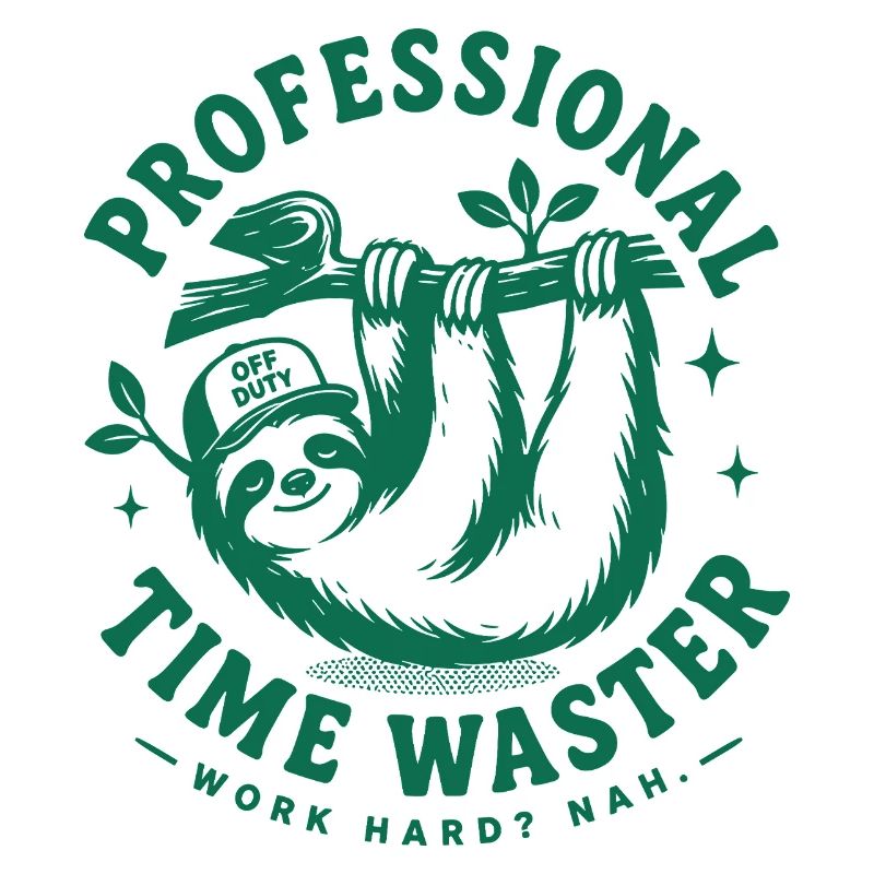 Professional Time Waster Sloth
