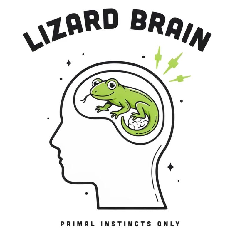 Lizard Brain Lizard Profile Brain Psychology
