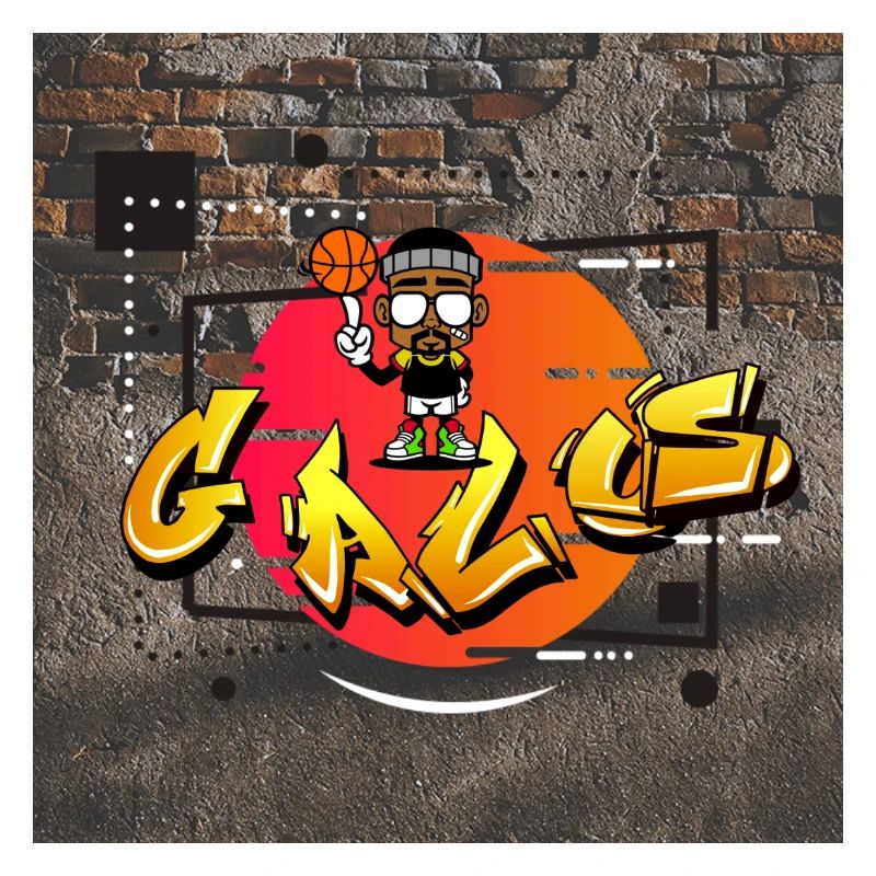 Graffiti Korb Karikatur
