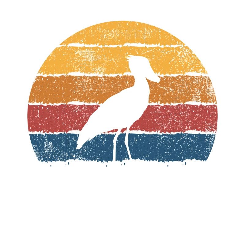Schuhschnabel Vogel