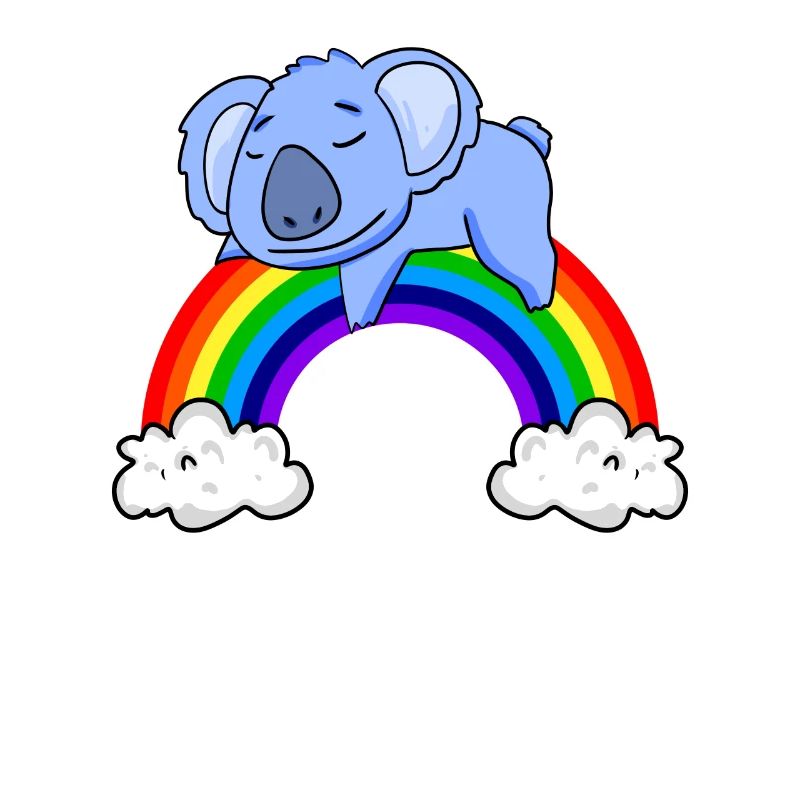 Koala arc-en-ciel