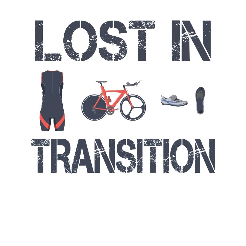 Triathlon triathlète perdu en transition