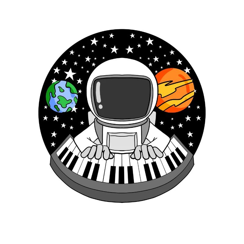 Un astronaute joue du piano dans l’espace