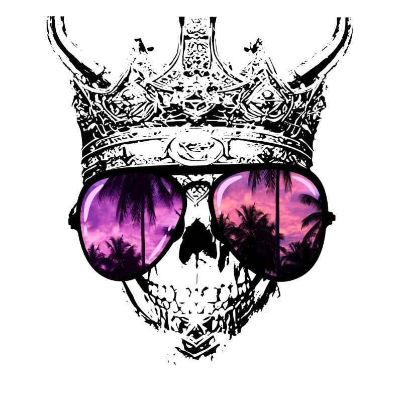 Hipster Skull King