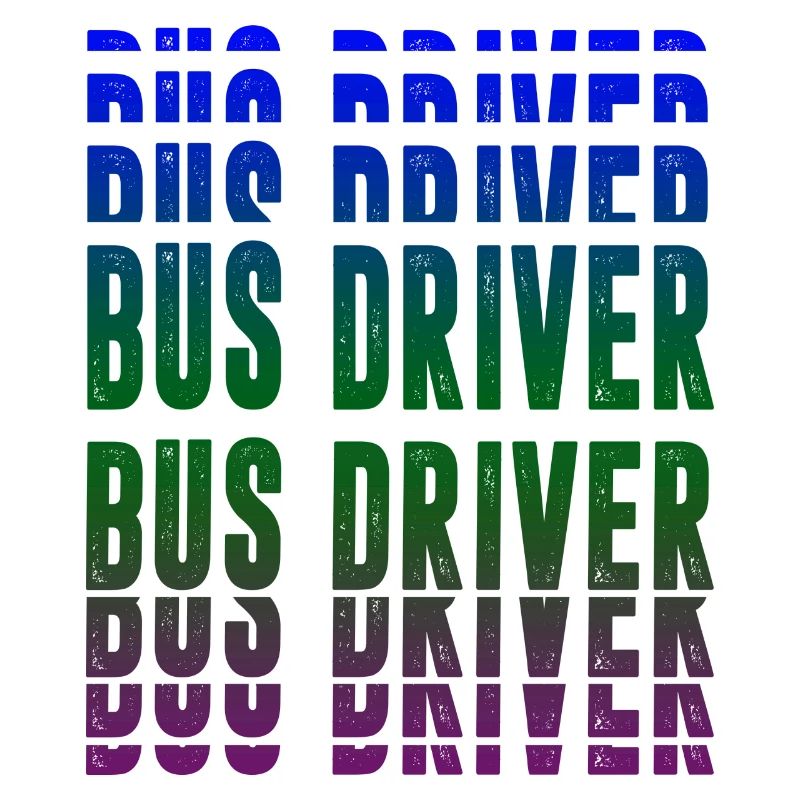 Conception du chauffeur de bus