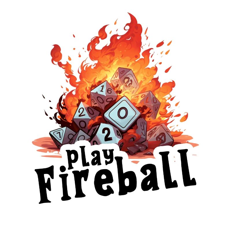 Exaggerated Fireball – Cube Chaos RPG
