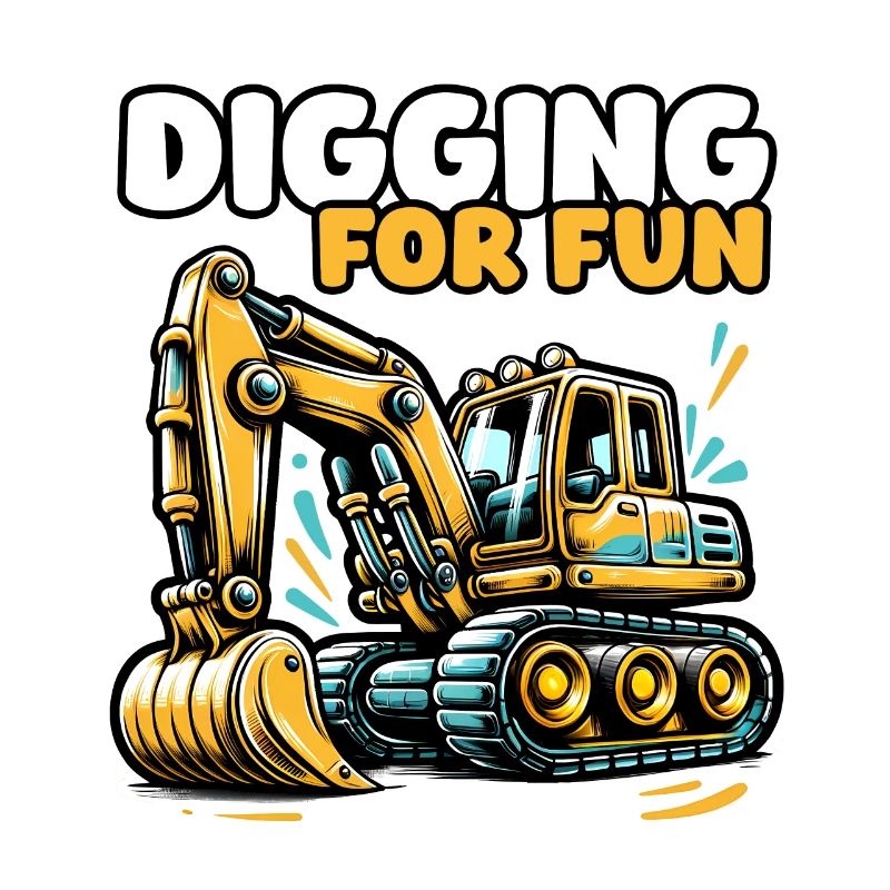 Digging for Fun – digging excavators for fun