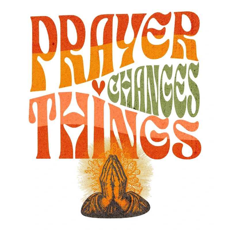 Motivo Mani di preghiera con augurio di pace