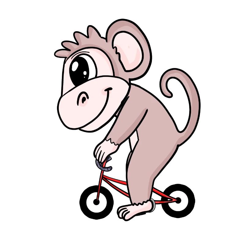 Vélo de singe