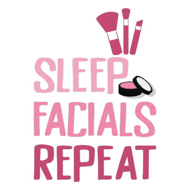 Manger Dormir Soins du visage Répéter