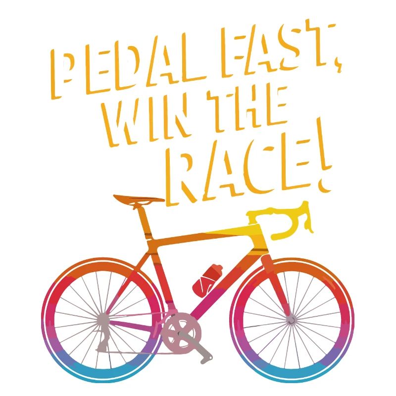Pédalez vite Gagnez la conception du vélo de course
