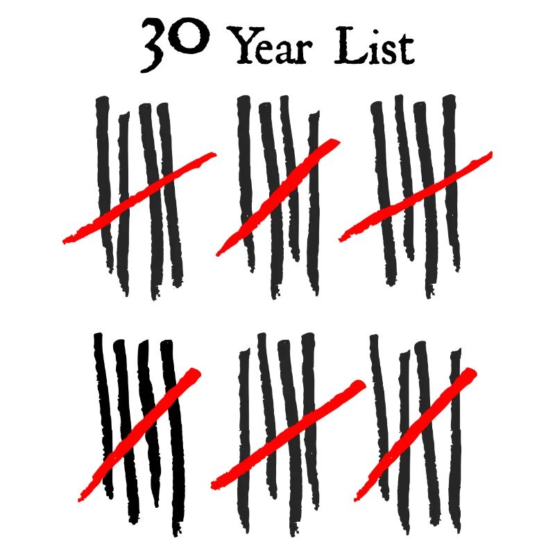 Abstract Black and Red Barline Pattern